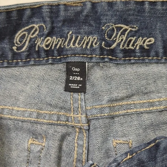 Gap Premium Flare Vtg Low Rise Jeans - Picture 4 of 6